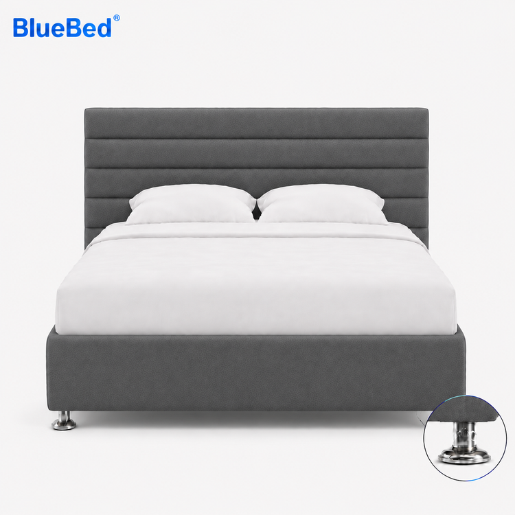 باکس هتلی ثابت 140 ×200 مدل نور | کلاف فلزی